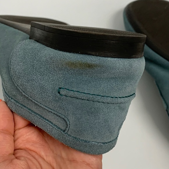 Gucci Horsebit Web Suede Loafers Shoes Slip Ons Sz 11 US Sz 11.5 - Picture 6 of 15